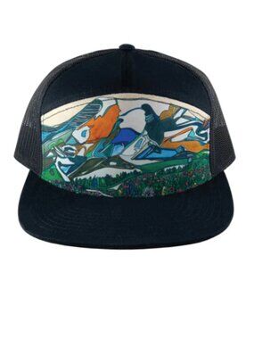 Katherine Homes Mount Rainier 7 Panel Trucker Hat